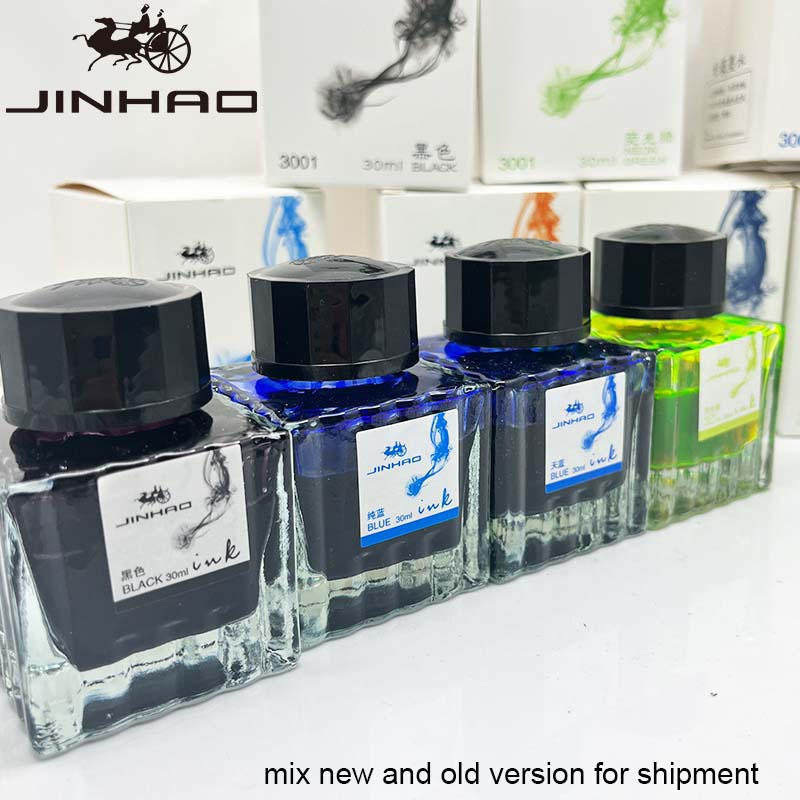 Fountain Pen Bottled Ink - JINHAO 30ml Fountain ปากกา Non-คาร์บอนตลับหมึกเติมแก้วบรรจุขวด Fountain