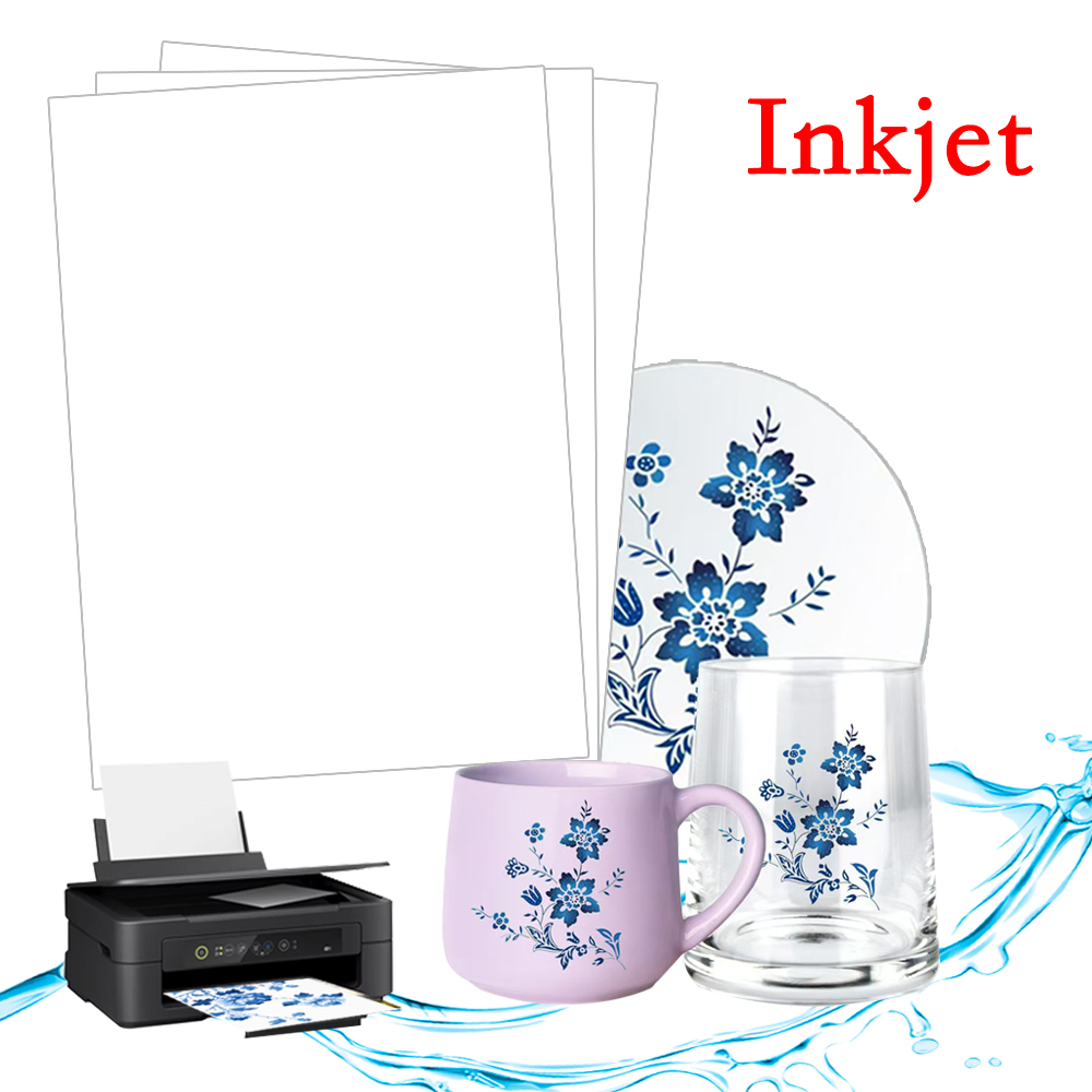 Ink Blotter Paper - A4 10/20 ชิ้นอิงค์เจ็ท Waterslide Decal Transfer