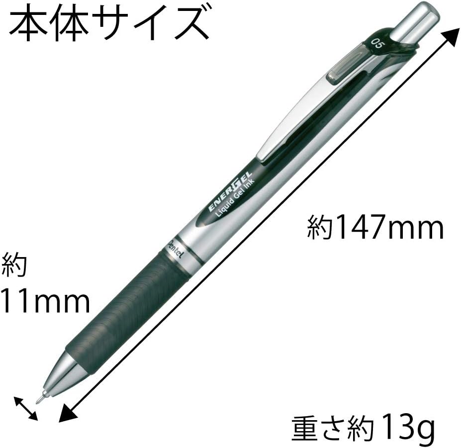 ปากกาเจล Pentel ENERGEL BLN77  - Pentel Pen Energel บทวิจารณ์และราคา