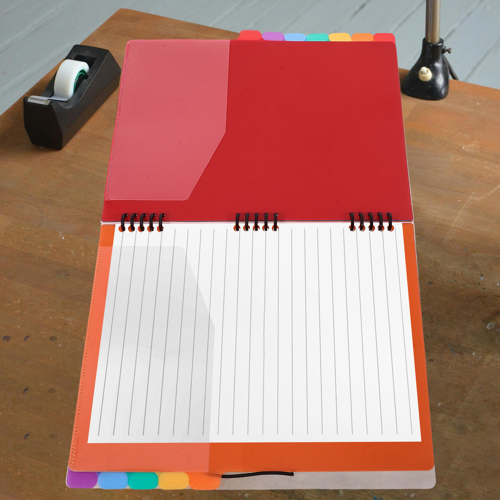 แฟ้มจัดเก็บเอกสาร A4 พร้อมแผ่น - Tab Divider A4 บทวิจารณ์และราคา
