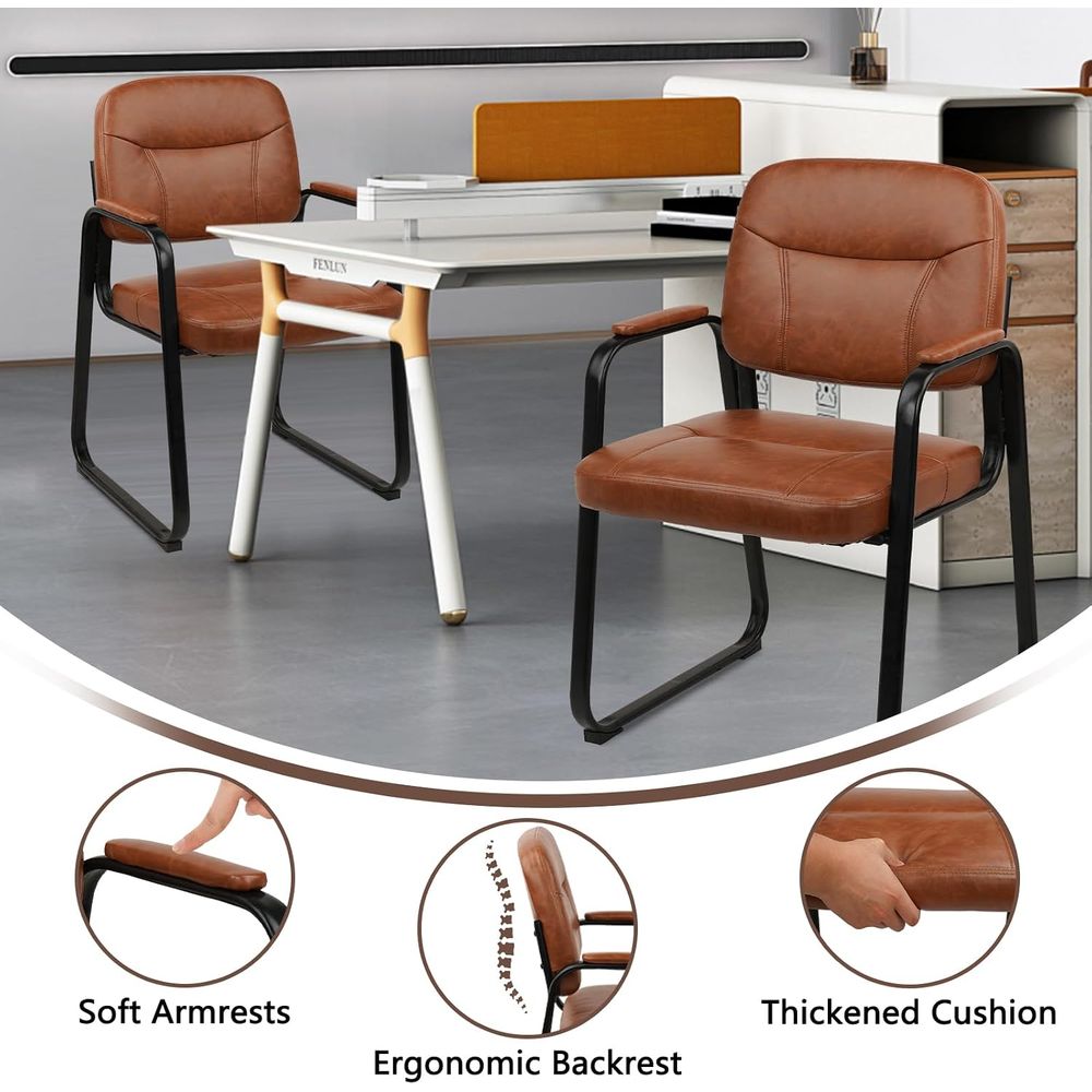 เก้าอี้สำนักงานแบบไม่มีล้อ, เก - Leather Desk Pad บทวิจารณ์และราคา