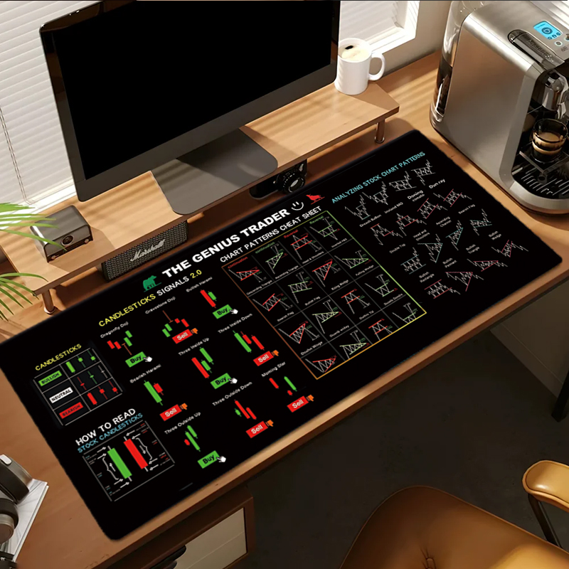 แผ่นรองเมาส์หนังลายเทียนหอมขนา - Leather Desk Pad บทวิจารณ์และราคา