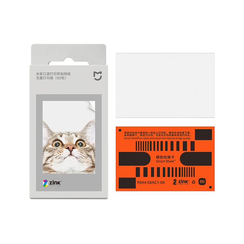 กระดาษภาพถ่าย Xiaomi ZINK ขนาด - Ink Blotter Paper บทวิจารณ์และราคา