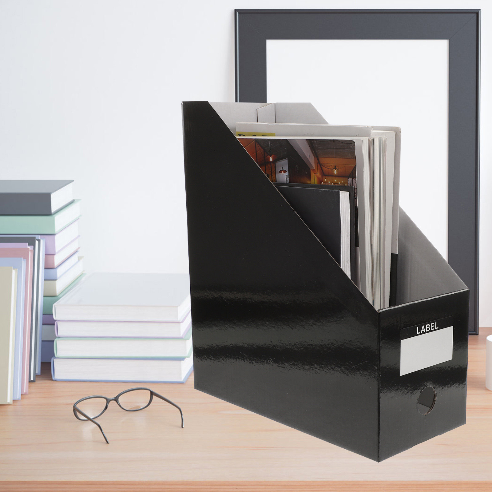 ชุดจัดเก็บเอกสารบนโต๊ะทำงาน 3  - Magazine Holder Rack บทวิจารณ์และราคา