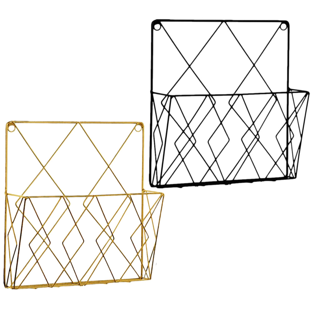 ที่เก็บเอกสารติดผนังโลหะคุณภาพ - Magazine Holder Rack บทวิจารณ์และราคา