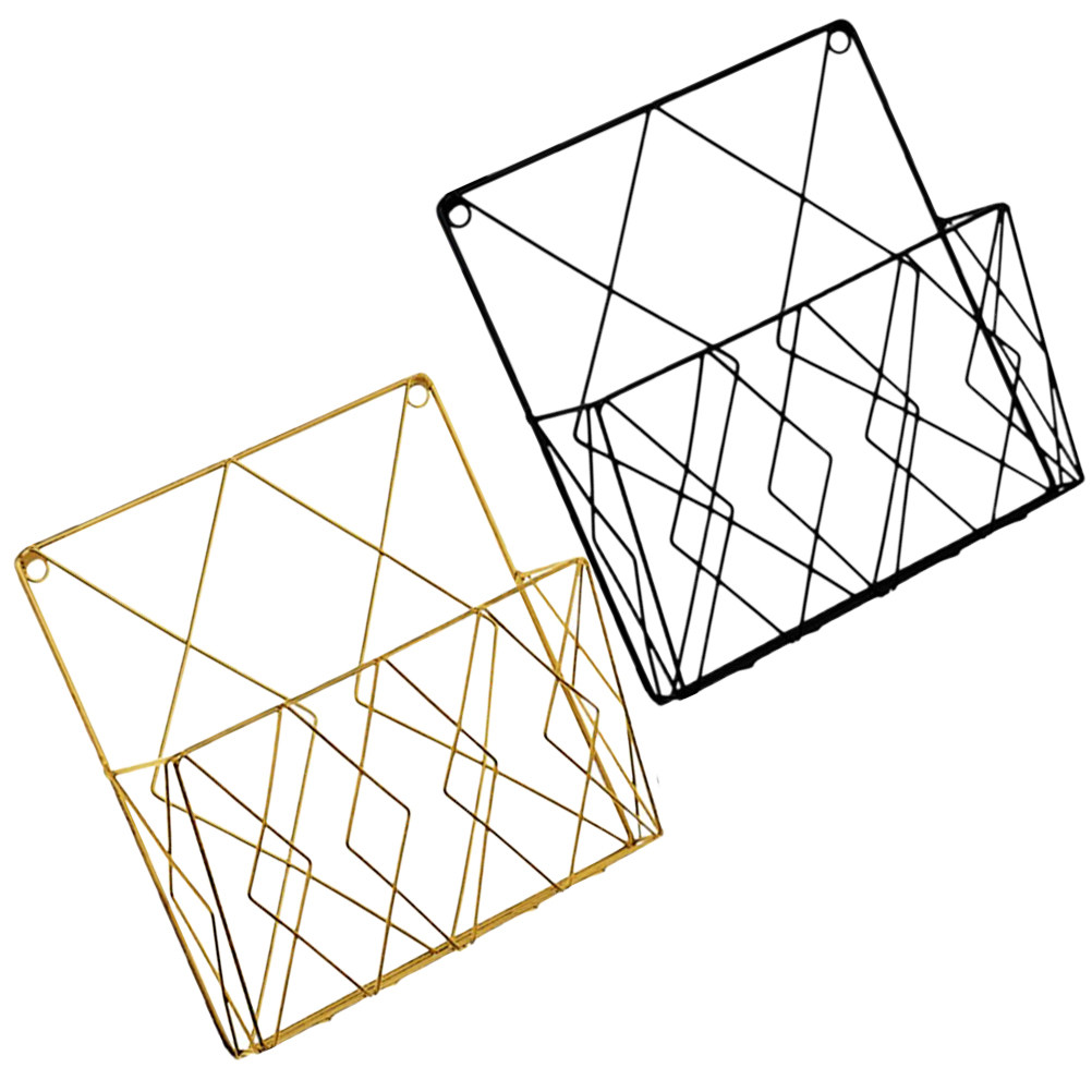 ที่เก็บเอกสารติดผนังโลหะคุณภาพ - Magazine Holder Rack บทวิจารณ์และราคา