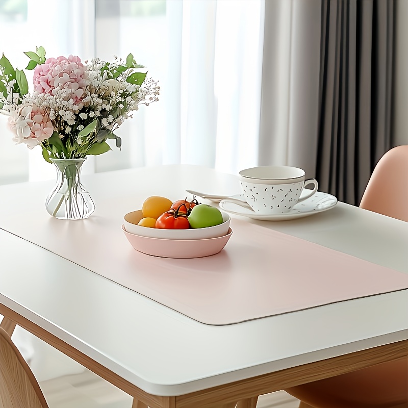 แผ่นรองเมาส์หนังเทียมขนาดใหญ่  - Leather Desk Pad บทวิจารณ์และราคา