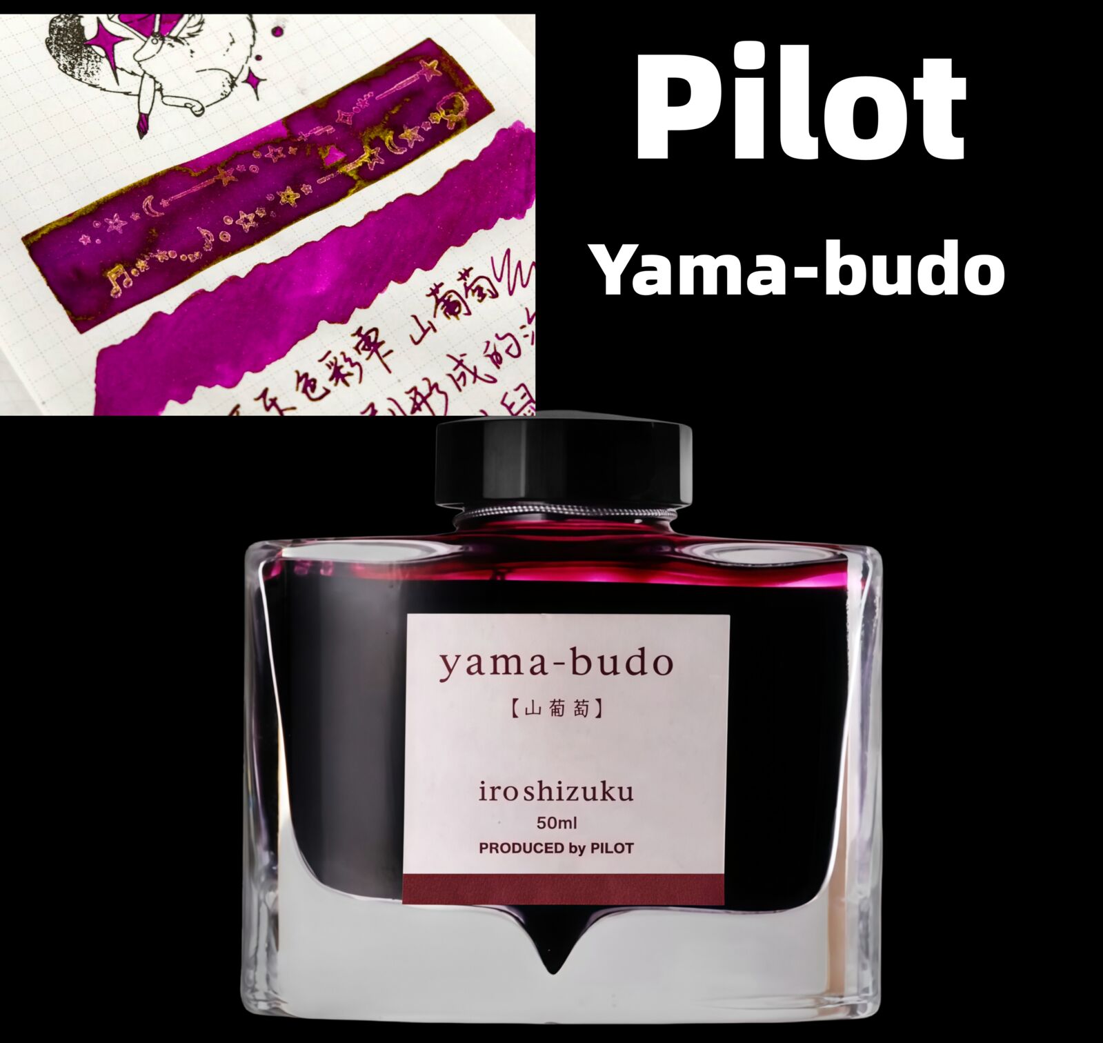 หมึกพิมพ์คิตตี้อิงค์พอต รุ่นลิ - Fountain Pen Bottled Ink บทวิจารณ์และราคา