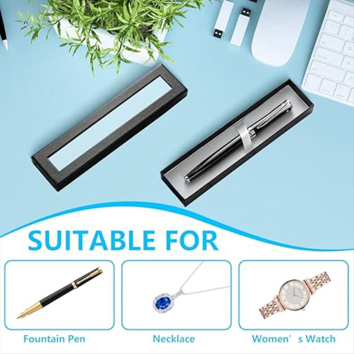 กล่องใส่ปากกาเปล่า 10 ชิ้น พร้ - Pen Rest Single บทวิจารณ์และราคา