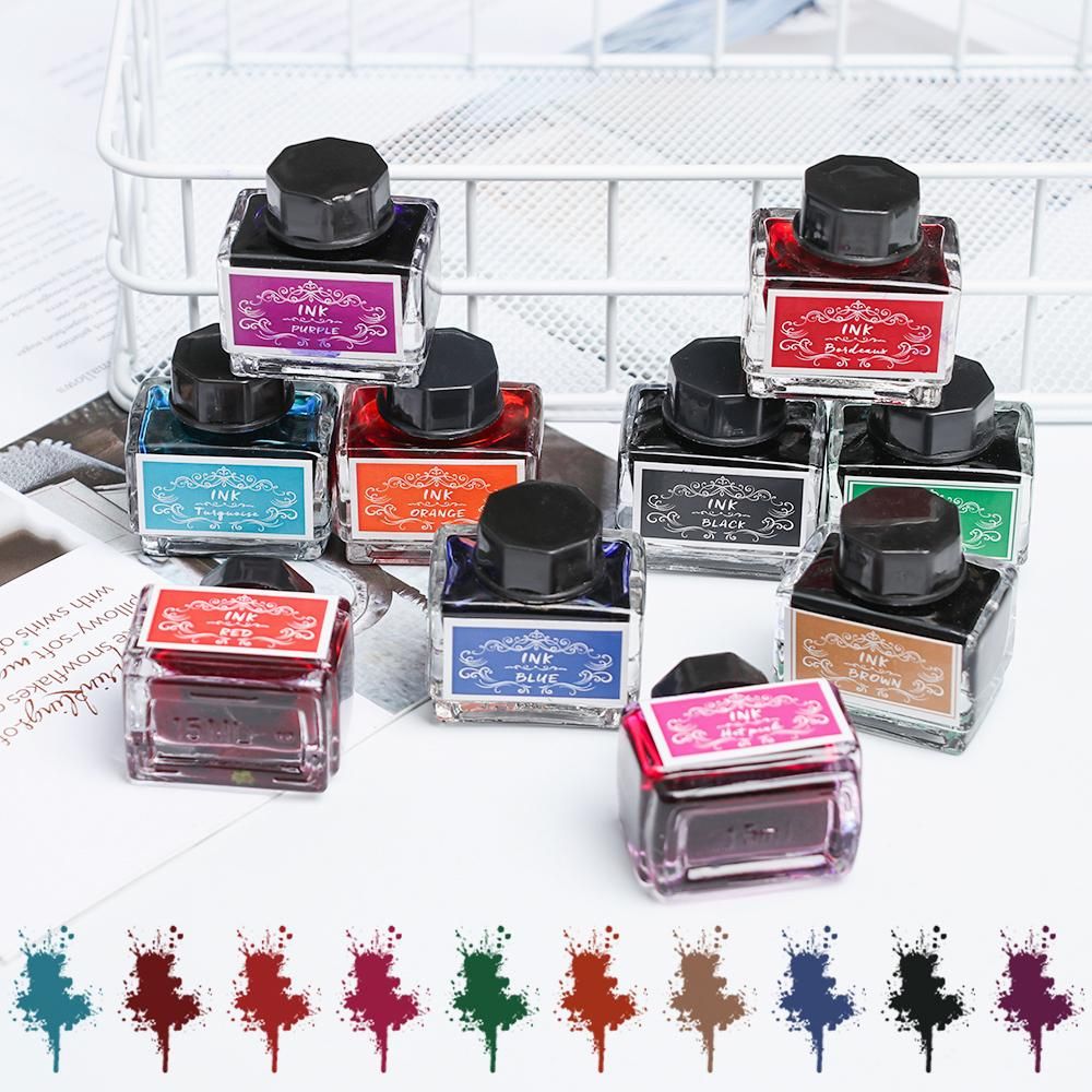 หมึกปลอดคาร์บอนสำหรับปากกาหมึก - Fountain Pen Bottled Ink บทวิจารณ์และราคา