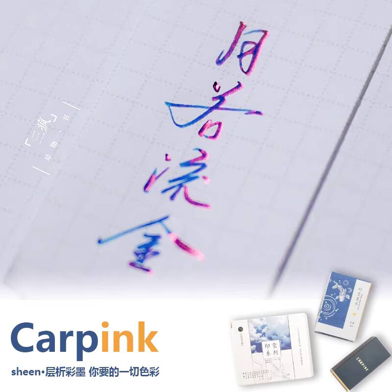 หมึกปากกาหมึกซึมคาร์พิงค์ แบบไ - Fountain Pen Bottled Ink บทวิจารณ์และราคา