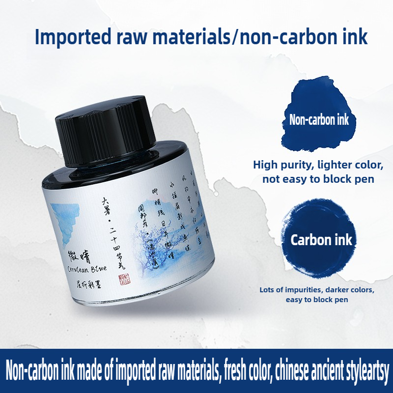 นกกระจอกเทศ 24 สี 30/15ml Laye - Fountain Pen Bottled Ink บทวิจารณ์และราคา