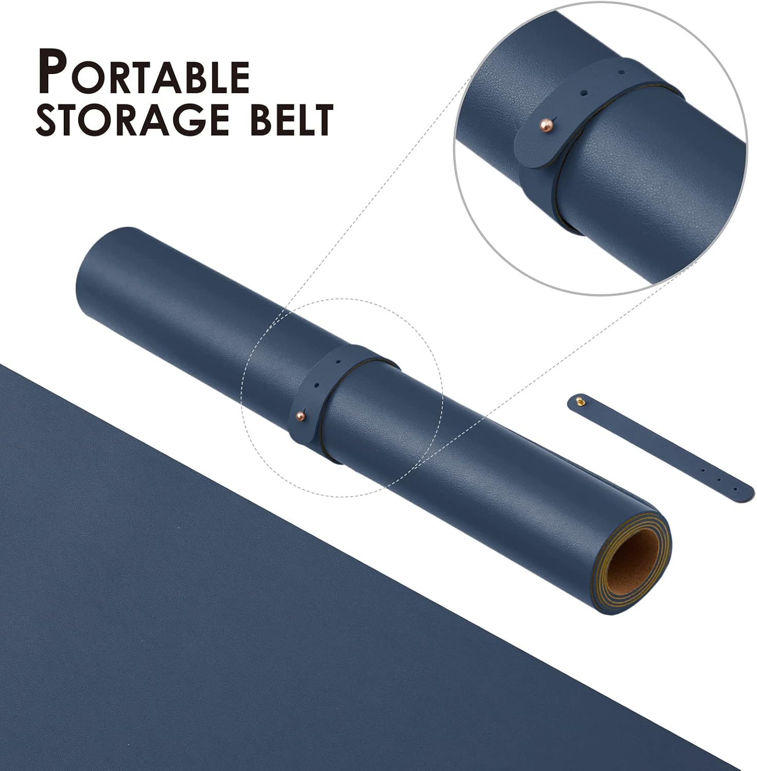 แผ่นรองโต๊ะทำงานแบบสองด้าน ทำจ - Leather Desk Pad บทวิจารณ์และราคา